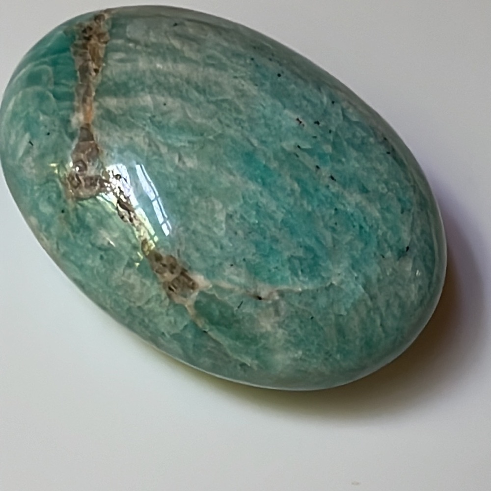 LARGE Amazonite Palm Stone